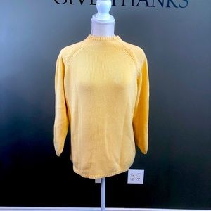 White Stag Sweater Yellow Extra Large